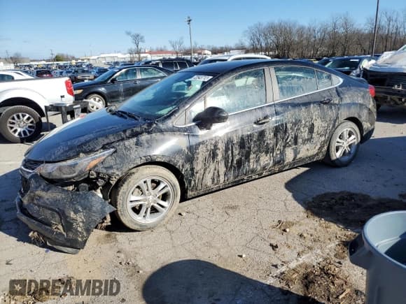 ✅ 2016 Chevrolet Cruze LT • VIN: 1G1BE5SM4G7248477 • Lot: 72543712. Listed on Copart with 94,385 mi. Free auction sales archive from the USA and detailed vehicle history report at DreamBid. Image 1.