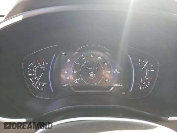 ✅ 2019 Hyundai Santa Fe Ultimate • VIN: 5NMS5CAD1KH125511 • Lot: 49667873. Wystawiony na Copart z przebiegiem 53 088 mil. Bezpłatny archiwum sprzedaży aukcyjnych z USA i szczegółowy raport historii pojazdu na DreamBid. Zdjęcie 9.