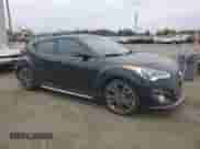 2016 Hyundai Veloster Turbo z VIN KMHTC6AE8GU274868, wystawiony jako Copart lot #89725565 z przebiegiem 111 013 mil mil oraz Szkoda całkowita • Salvage title. Historia ofert i sprzedaży dostępna na DreamBid. Obrazek 4.