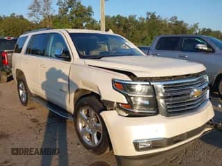 2015 Chevrolet Tahoe LTZ с VIN 1GNSCCKC1FR596109, выставлен на аукционе IAAI как лот 43401776 с пробегом 74 333 миль миль и . История ставок и продаж доступна на DreamBid. Изображение 1.