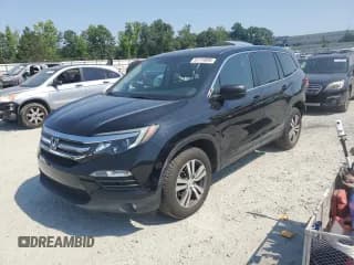✅ 2017 Honda Pilot EX-L • VIN: 5FNYF6H72HB016252 • Lot: 62124895. Listed on Copart with 83,623 mi. Free auction sales archive from the USA and detailed vehicle history report at DreamBid. Image 1.