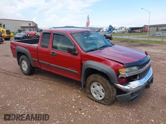 ✅ 2004 Chevrolet Colorado LS Z71 • VIN: 1GCDS196048124334 • Лот: 43065256. Опубликован ранее на IAAI с пробегом 143 685 миль. Бесплатный доступ к архиву аукционных продаж из США и подробный отчёт об истории автомобиля на DreamBid. Изображение 1.
