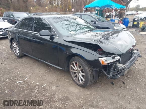 ✅ 2016 Audi A4 Premium • VIN: WAUBFAFL6GN001193 • Lot: 43790086. Listed on IAAI with 96,017 mi. Free auction sales archive from the USA and detailed vehicle history report at DreamBid. Image 1.