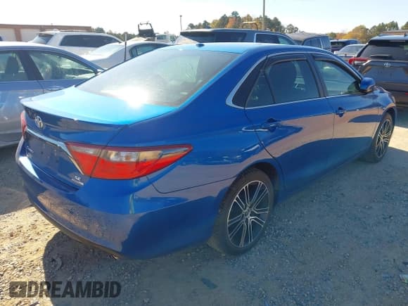 ✅ 2016 Toyota Camry SE • VIN: 4T1BF1FK1GU500964 • Lot: 43599790. Listed on IAAI with 74,713 mi. Free auction sales archive from the USA and detailed vehicle history report at DreamBid. Image 4.