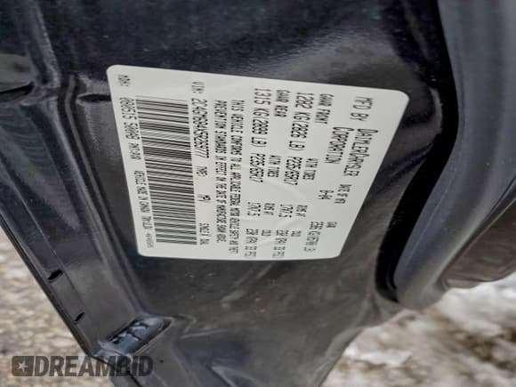 ✅ 2005 Chrysler Pacifica Touring • VIN: 2C4GM684X5R269777 • Lot: 93819765. Listed on Copart with 91,331 mi. Free auction sales archive from the USA and detailed vehicle history report at DreamBid. Image 13.