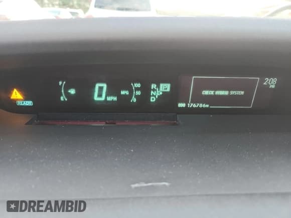 ✅ 2010 Toyota Prius III • VIN: JTDKN3DU3A5088345 • Лот: 93021425. Опубликован ранее на Copart с пробегом 176 786 миль. Бесплатный доступ к архиву аукционных продаж из США и подробный отчёт об истории автомобиля на DreamBid. Изображение 9.