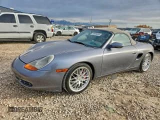 ✅ 2001 Porsche Boxster S • VIN: WP0CB29881U663130 • Lot: 93699555. Listed on Copart with 116,645 mi. Free auction sales archive from the USA and detailed vehicle history report at DreamBid. Image 1.