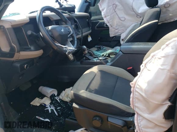 ✅ 2023 Ford Bronco • VIN: 1FMDE5AP0PLB20252 • Lot: 65855304. Listed on Copart with 35,362 mi. Free auction sales archive from the USA and detailed vehicle history report at DreamBid. Image 7.