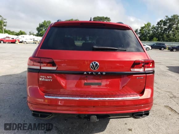 ✅ 2023 Volkswagen Atlas SEL R-Line Black • VIN: 1V2SR2CAXPC536198 • Lot: 62009835. Listed on Copart with 33,559 mi. Free auction sales archive from the USA and detailed vehicle history report at DreamBid. Image 6.