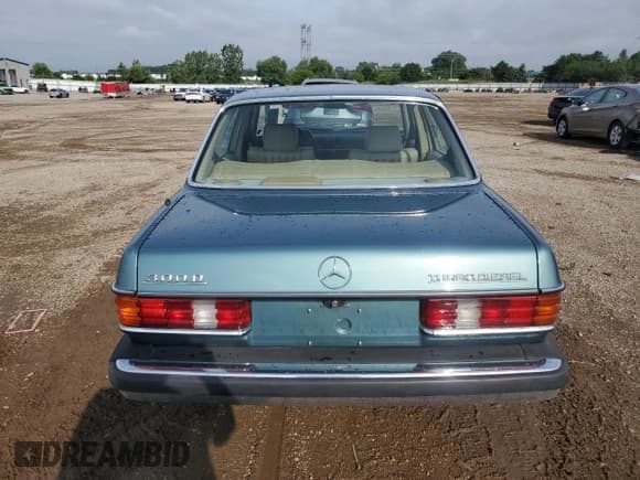 ✅ 1984 Mercedes-Benz 300 D • VIN: WDBAB33A9EA155408 • Lot: 63378415. Listed on Copart with 240,585 mi. Free auction sales archive from the USA and detailed vehicle history report at DreamBid. Image 6.