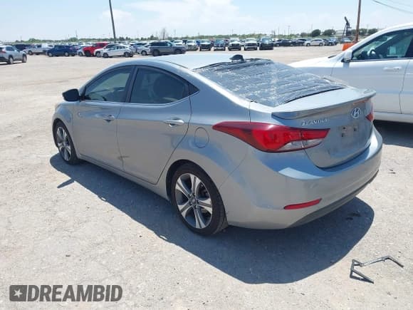✅ 2015 Hyundai Elantra Sport • VIN: KMHDH4AH4FU321591 • Lot: 42743708. Listed on IAAI with 169,391 mi. Free auction sales archive from the USA and detailed vehicle history report at DreamBid. Image 3.