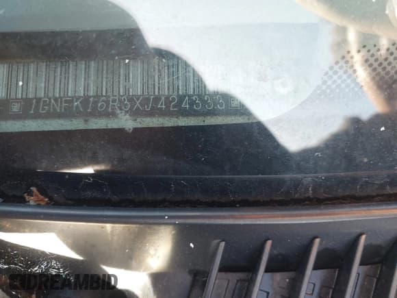 ✅ 1999 Chevrolet Suburban • VIN: 1GNFK16R3XJ424333 • Лот: 43631568. Опубликован ранее на IAAI с пробегом 232 731 миль. Бесплатный доступ к архиву аукционных продаж из США и подробный отчёт об истории автомобиля на DreamBid. Изображение 9.