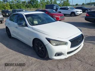 ✅ 2014 Infiniti Q50 Hybrid Premium • VIN: JN1AV7AP2EM690136 • Lot: 42481510. Wystawiony na IAAI z przebiegiem 203 832 mil. Bezpłatny archiwum sprzedaży aukcyjnych z USA i szczegółowy raport historii pojazdu na DreamBid. Zdjęcie 1.