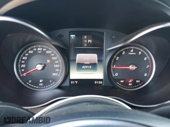 ✅ 2017 Mercedes-Benz C 300 • VIN: WDDWF4KB3HR239974 • Lot: 90266935. Listed on Copart with 40,915 mi. Free auction sales archive from the USA and detailed vehicle history report at DreamBid. Image 9.