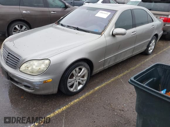 ✅ 2003 Mercedes-Benz S 500 • VIN: WDBNG75J63A366294 • Lot: 43824261. Listed on IAAI with Not provided. Free auction sales archive from the USA and detailed vehicle history report at DreamBid. Image 2.