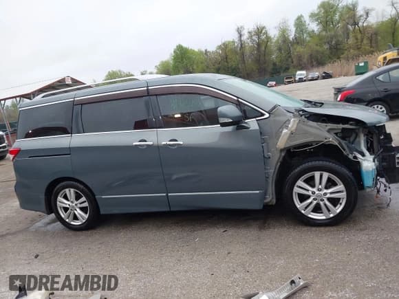 ✅ 2012 Nissan Quest SL • VIN: JN8AE2KP0C9043348 • Lot: 41996448. Listed on IAAI with 114,667 mi. Free auction sales archive from the USA and detailed vehicle history report at DreamBid. Image 14.