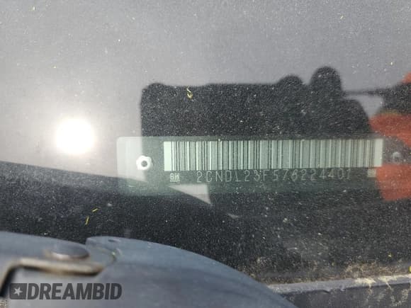 ✅ 2007 Chevrolet Equinox LS • VIN: 2CNDL23F576224401 • Лот: 53612935. Опубликован ранее на Copart с пробегом 213 087 миль. Бесплатный доступ к архиву аукционных продаж из США и подробный отчёт об истории автомобиля на DreamBid. Изображение 13.