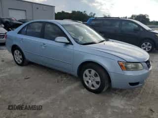 2007 Hyundai Sonata GLS z VIN 5NPET46C97H222314, wystawiony jako Copart lot #72401714 z przebiegiem 78 457 mil mil oraz Szkoda całkowita • Salvage title. Historia ofert i sprzedaży dostępna na DreamBid. Obrazek 4.