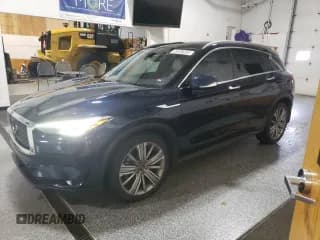 ✅ 2021 Infiniti QX50 Sensory • VIN: 3PCAJ5CB6MF122798 • Lot: 90952685. Listed on Copart with 50,158 mi. Free auction sales archive from the USA and detailed vehicle history report at DreamBid. Image 1.