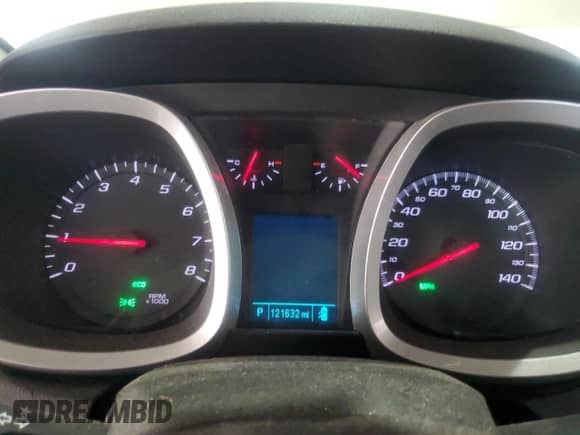 2015 Chevrolet Equinox LS with VIN 2GNALAEK8F1130625, listed as a Copart auction lot 85138055 with 121,632 mi miles and Salvage title. Bid and sale history available at DreamBid. Image 9.