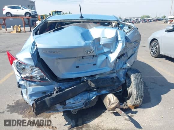 2013 Hyundai Accent GLS with VIN KMHCT4AE4DU273894, listed as a IAAI auction lot 43096264 with Not provided miles and . Bid and sale history available at DreamBid. Image 15.