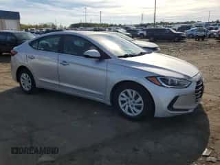 2017 Hyundai Elantra SE with VIN 5NPD74LF3HH206755, listed as a Copart auction lot 85148895 with 145,761 mi miles and Salvage title. Bid and sale history available at DreamBid. Image 4.