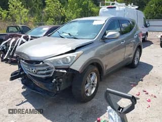 ✅ 2018 Hyundai Santa Fe 2.4L • VIN: 5NMZTDLB4JH107766 • Лот: 43043034. Опубликован ранее на IAAI с пробегом 93 208 миль. Бесплатный доступ к архиву аукционных продаж из США и подробный отчёт об истории автомобиля на DreamBid. Изображение 2.
