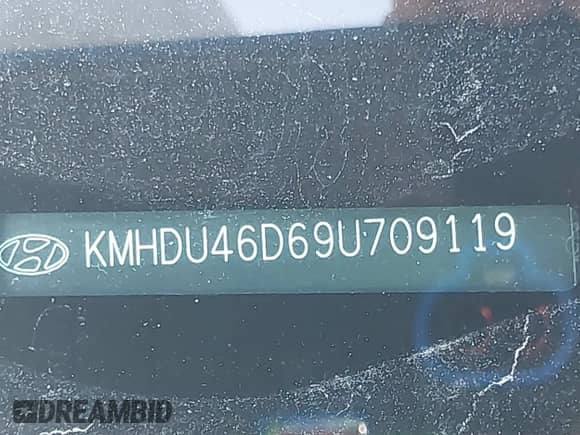 ✅ 2009 Hyundai Elantra GLS • VIN: KMHDU46D69U709119 • Lot: 43358328. Wystawiony na IAAI z przebiegiem 186 887 mil. Bezpłatny archiwum sprzedaży aukcyjnych z USA i szczegółowy raport historii pojazdu na DreamBid. Zdjęcie 9.