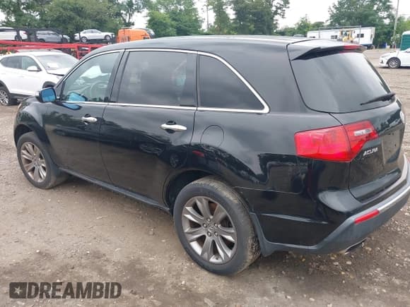 ✅ 2011 Acura MDX Advance • VIN: 2HNYD2H56BH525558 • Lot: 39958981. Listed on IAAI with 155,811 mi. Free auction sales archive from the USA and detailed vehicle history report at DreamBid. Image 3.