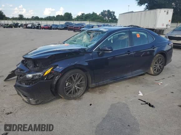 2022 Toyota Camry SE with VIN 4T1G11BK8NU055291, listed as a Copart auction lot 67457885 with Not provided miles and Non repairable. Bid and sale history available at DreamBid. Image 1.