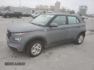 2021 Hyundai Venue SE с VIN KMHRB8A3XMU093810, выставлен на аукционе Copart как лот 82242014 с пробегом 48 458 миль миль и Списание • Salvage title. История ставок и продаж доступна на DreamBid. Изображение 1.