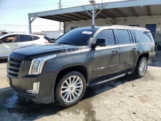 ✅ 2016 Cadillac Escalade ESV Luxury Collection • VIN: 1GYS3HKJ6GR120549 • Lot: 71033495. Listed on Copart with 241,304 mi. Free auction sales archive from the USA and detailed vehicle history report at DreamBid. Image 1.