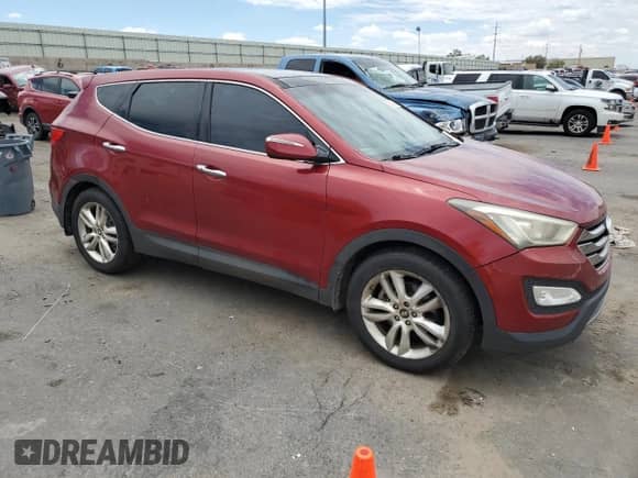 2013 Hyundai Santa Fe Sport z VIN 5XYZW3LA2DG023629, wystawiony jako Copart lot #62422015 z przebiegiem 176 925 mil mil oraz Czysty tytuł • Clean title. Historia ofert i sprzedaży dostępna na DreamBid. Obrazek 4.