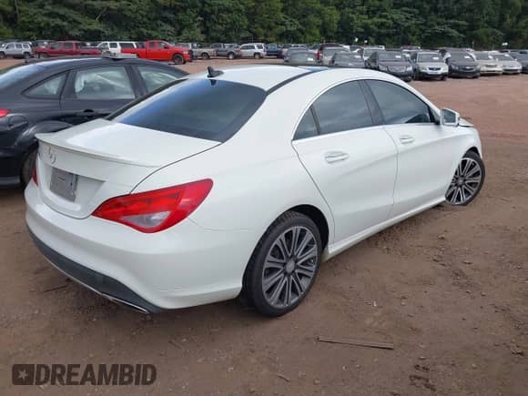2017 Mercedes-Benz CLA 250 with VIN WDDSJ4EB5HN416461, listed as a IAAI auction lot 42829232 with 159,046 mi miles and . Bid and sale history available at DreamBid. Image 4.