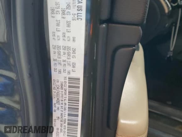 ✅ 2016 Jeep Grand Cherokee Laredo • VIN: 1C4RJFAG6GC443927 • Лот: 86994685. Опубликован ранее на Copart с пробегом 153 893 миль. Бесплатный доступ к архиву аукционных продаж из США и подробный отчёт об истории автомобиля на DreamBid. Изображение 13.