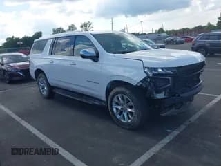 ✅ 2023 Chevrolet Suburban Premier • VIN: 1GNSKFKD9PR277989 • Lot: 42840745. Wystawiony na IAAI z przebiegiem 79 299 mil. Bezpłatny archiwum sprzedaży aukcyjnych z USA i szczegółowy raport historii pojazdu na DreamBid. Zdjęcie 1.