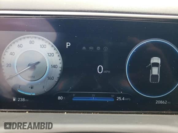 2023 Hyundai Santa Cruz SEL с VIN 5NTJCDAE1PH063541, выставлен на аукционе Copart как лот 61077744 с пробегом 20 862 миль миль и Списание • Salvage title. История ставок и продаж доступна на DreamBid. Изображение 9.