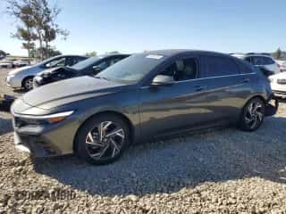 2024 Hyundai Elantra Limited с VIN KMHLN4DJ1RU102854, выставлен на аукционе Copart как лот 81515215 с пробегом 31 698 миль миль и Списание • Salvage title. История ставок и продаж доступна на DreamBid. Изображение 1.