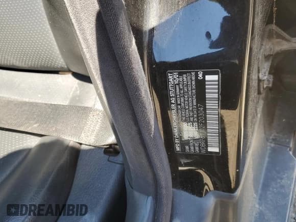 ✅ 2002 Mercedes-Benz C 230/260/280/320 • VIN: WDBRF61J02F203047 • Lot: 69978905. Wystawiony na Copart z przebiegiem Nie podano. Bezpłatny archiwum sprzedaży aukcyjnych z USA i szczegółowy raport historii pojazdu na DreamBid. Zdjęcie 12.