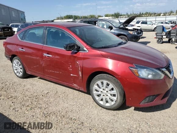 ✅ 2019 Nissan Sentra S • VIN: 3N1AB7AP2KY209612 • Lot: 70916445. Listed on Copart with 166,386 mi. Free auction sales archive from the USA and detailed vehicle history report at DreamBid. Image 4.