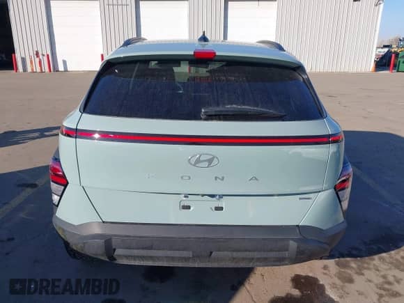 2024 Hyundai Kona SEL with VIN KM8HBCAB6RU148816, listed as a IAAI auction lot 41313124 with 3,186 mi miles and . Bid and sale history available at DreamBid. Image 16.