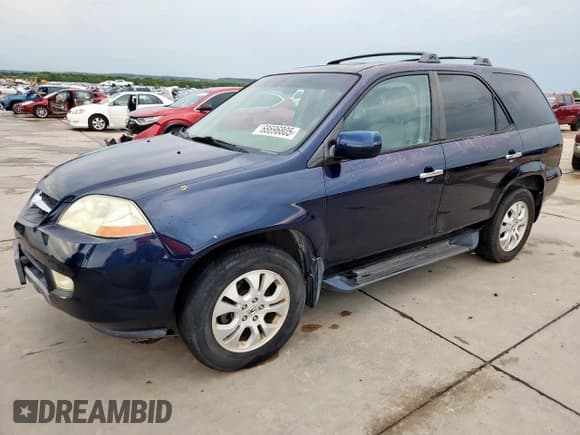 ✅ 2003 Acura MDX Touring • VIN: 2HNYD18633H502002 • Lot: 68696805. Wystawiony na Copart z przebiegiem 181 551 mil. Bezpłatny archiwum sprzedaży aukcyjnych z USA i szczegółowy raport historii pojazdu na DreamBid. Zdjęcie 1.