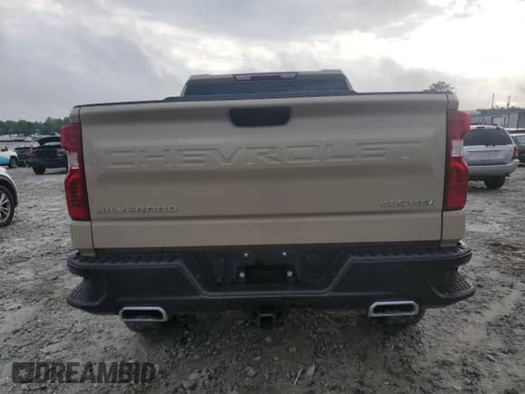 2022 Chevrolet Silverado 1500 Custom Trail Boss with VIN 3GCPDCED6NG594614, listed as a Copart auction lot 54224115 with 63,411 mi miles and Salvage title. Bid and sale history available at DreamBid. Image 6.