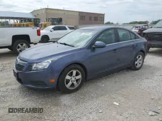 2014 Chevrolet Cruze LT with VIN 1G1PK5SB8E7448353, listed as a Copart auction lot 71228465 with 122,222 mi miles and Salvage title. Bid and sale history available at DreamBid. Image 1.