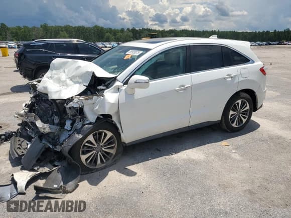 ✅ 2016 Acura RDX Advance • VIN: 5J8TB3H7XGL009390 • Lot: 65920075. Listed on Copart with Not provided. Free auction sales archive from the USA and detailed vehicle history report at DreamBid. Image 1.