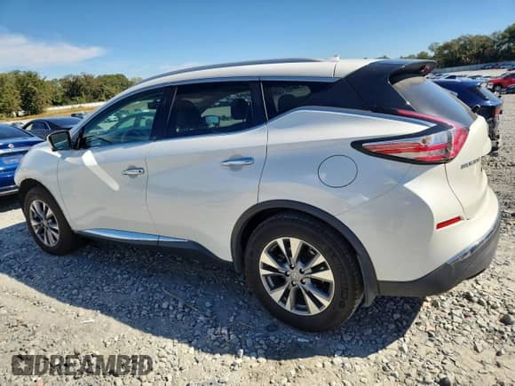 2015 Nissan Murano SL with VIN 5N1AZ2MG4FN235070, listed as a Copart auction lot 82570935 with 169,861 mi miles and Salvage title. Bid and sale history available at DreamBid. Image 2.