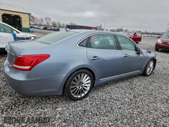 ✅ 2014 Hyundai Equus Signature • VIN: KMHGH4JH1EU085042 • Lot: 93218945. Listed on Copart with Not provided. Free auction sales archive from the USA and detailed vehicle history report at DreamBid. Image 3.