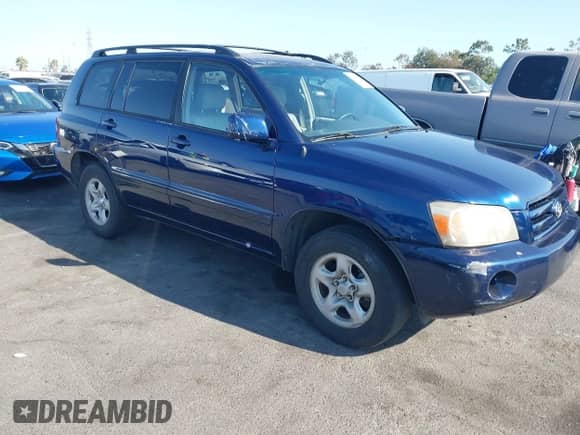 2004 Toyota Highlander с VIN JTEGD21A040090158, выставлен на аукционе IAAI как лот 43125808 с пробегом 135 613 миль миль и . История ставок и продаж доступна на DreamBid. Изображение 1.