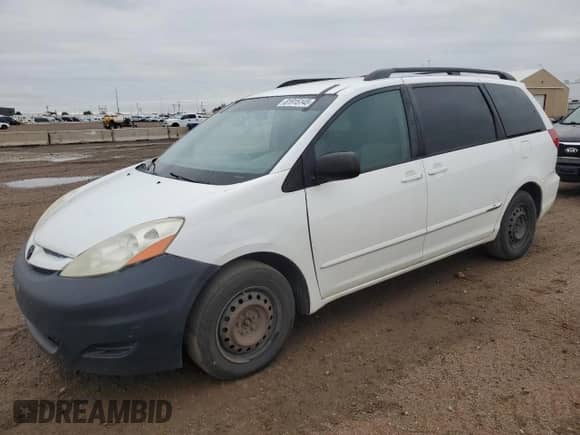 2009 Toyota Sienna LE z VIN 5TDZK23C19S276104, wystawiony jako Copart lot #81915145 z przebiegiem 261 254 mil mil oraz Szkoda całkowita • Salvage title. Historia ofert i sprzedaży dostępna na DreamBid. Obrazek 1.