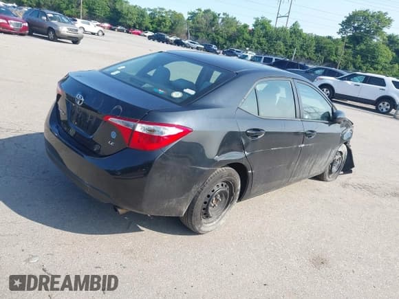 ✅ 2016 Toyota Corolla L • VIN: 2T1BURHE6GC667589 • Lot: 42393829. Listed on IAAI with 95,169 mi. Free auction sales archive from the USA and detailed vehicle history report at DreamBid. Image 4.